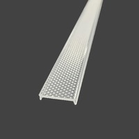 Difuzory a koncovky - Difuzor RECESSED 5 prizmatický, transparentní, 2 m