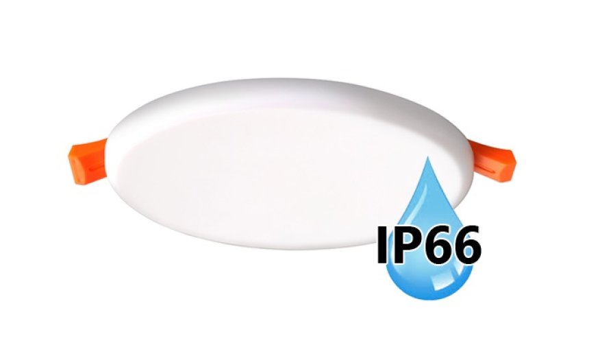 LED panely kruhové - Voděodolný LED panel Roxy 6W kulatý 75mm - foto 1