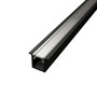 Hliníkový LED profil Slim RECESSED, černý, 2m, LP602B - foto 8