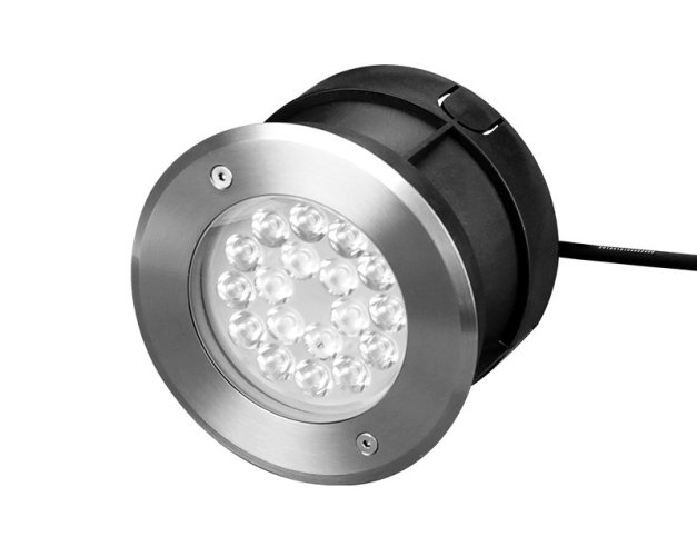 Pozemní svítidla - 9W LED venkovní pojezdové svítidlo RGB+CCT, IP68, RF 433MHz, RD-9L, Mi-Light - foto 1