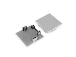 Difuzory a koncovky - Koncovka profilu PHIL53 stříbrná, 63640040