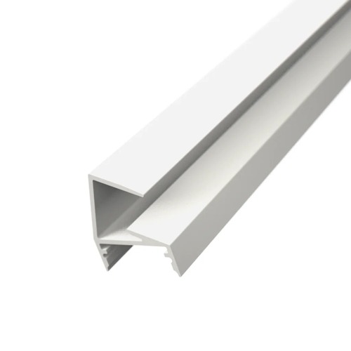Pro skleněné police - Hliníkový LED profil na skleněné police GLASS SHELF, bílý - 2 m - foto 1
