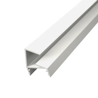 Pro skleněné police - Hliníkový LED profil na skleněné police GLASS SHELF, bílý - 2 m