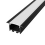 Vestavné - Hliníkový profil RECESSED 21, černý, 2m, LP321B - foto 6