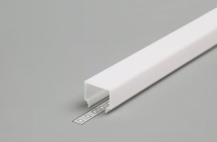 Difuzory a koncovky - Vysoký difuzor E7 click, nacvakávací, mléčný