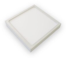 LED panely čtvercové - Mini LED panel 12W přisazený,140x140mm, SLIM 24mm,  230VAC, 1000lm, Neutrální bílá
