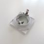 Vestavná bodová svítidla - Rámeček do podhledu IP54, hranatý, bílý, GU10/MR16, 84x84x38mm, bez patice - foto 6