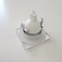 Vestavná bodová svítidla - Rámeček do podhledu IP54, hranatý, bílý, GU10/MR16, 84x84x38mm, bez patice - foto 8