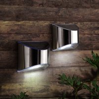 Solární - Modee Lighting LED solární nástěnná lampa 102, IP44, 6000K