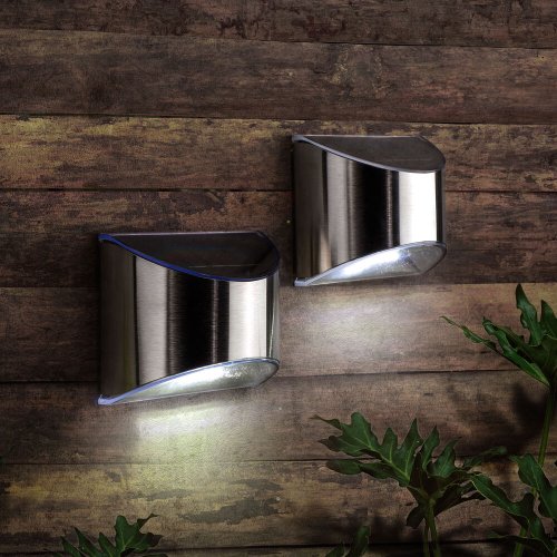 Solární - Modee Lighting LED solární nástěnná lampa 102, IP44, 6000K - foto 1