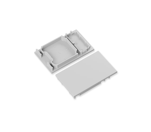 Difuzory a koncovky - Koncovka profilu COMBO30-01A, šedá, V6998922 - foto 1