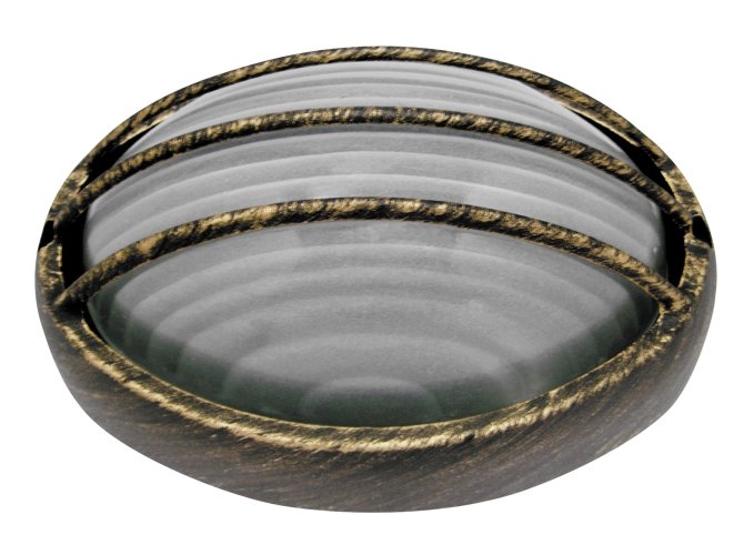 Nástěnná - Fasádní zahradní exkluzivní svítidlo Rabalux 8499 Hektor1, IP54, E27 1x MAX 100W,  antická zlatá - foto 1