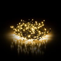 Vánoční řetězy, závěsy a stromky - Vánoční řetěz ježek,RXL 287 600LED 11+5m WW TM RETLUX, IP44