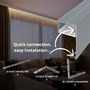 Soklové (obvodové, dekorační) profily - Hliníkový LED profil DECO LINE, bílý - 2 m - foto 7