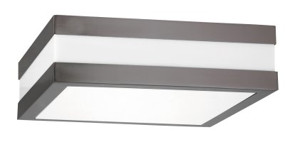 Přisazená - Stropní svítidlo Rabalux 8685 Stuttgart1, IP44, E27 2x MAX 11W, antracitová šedá