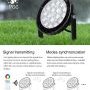 Zahradní svítidla - 9W LED zahradní svítidlo RGB+CCT, RF 2.4GHz, IP66, FUTC01, Mi-Light - foto 11
