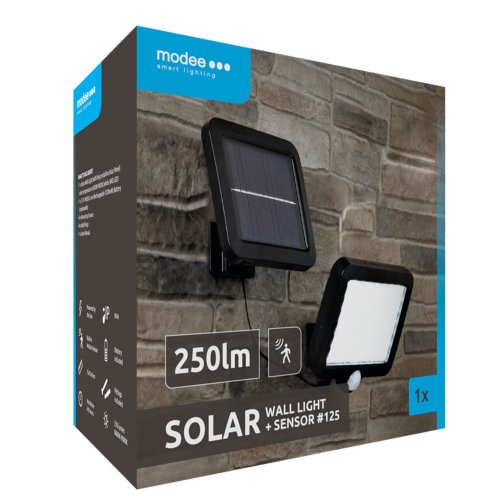 Solární - Modee Lighting LED Solar Reflektor 125, 250lm, 9000K, IP44 - foto 1