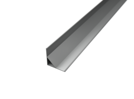 Rohové profily - Hliníkový LED profil CORNER 2 , stříbrný, LP202/LP203