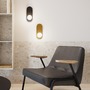 Dekorativní - M MOD419WL-01B Nástěnné svítidlo Bao G9 28W černý kov moderní - MAYTONI - foto 7