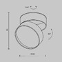Downlight - M C024CL-18W3K-W-1 Stropní svítidlo Onda 18W 120d C024CL-18W3K-W-1 - MAYTONI - foto 7