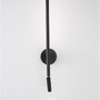 Nepřímé osvětlení - NV 9182812 Nástěnné svítidlo HANDY černý hliník a akryl nastavitelné/rotační - vypínač na těle LED Samsung 230V 3000K osvětlení 6W čtecí lampička 3W IP20 - NOVA LUCE - foto 7