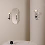 Dekorativní - AST 1424004 Nástěnné svítidlo Orb Single 3.5W G9 vč. stínítka černá - ASTRO Lighting - foto 7