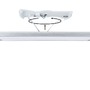 Hranatá - P 71030 LED Panel Atria Shine Backlight IP44 hranaté 293x293mm 16W 3000K design dřevo - PAULMANN - foto 7