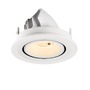 Kruhová - LA 1009389 NUMINOS® GIMBLE S Stropní vestavné svítidlo, 2700 K, 20°, IP20, kulaté, bílé - BIG WHITE (SLV) - foto 7