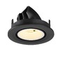 Kruhová - LA 1009398 NUMINOS® GIMBLE S Stropní vestavné svítidlo, 3000 K, 20°, IP20, kulaté, černé / bílé - BIG WHITE (SLV) - foto 7