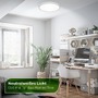 Kruhová - BRILO 3836014 Pulap A LED stropní svítidlo, třída A, přímé a nepřímé osvětlení, matný chrom - BRILO - foto 7