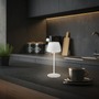 Stolní lampy dekorační - BRILO 7503016 LED nabíjecí stolní lampička Serina Mini, bezdrátová, 20cm, IP44, 2,5W, stmívatelné, dotykový vypínač, bílé - BRILO - foto 7