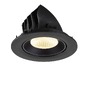 Kruhová - LA 1009724 NUMINOS® GIMBLE L Stropní vestavné svítidlo, 3000 K, 40°, IP20, kulaté, černé - BIG WHITE (SLV) - foto 7