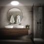 Kruhová - BRI 3873018 Pulap stropní svítidlo pr.42 cm - 22W, 3000lm, LED, přímé a nepřímé osvětlení, IP54, neutrální bílá, chrom - BRILONER - foto 7