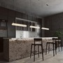 Dekorativní - M MOD250PL-L36BS3K Závěsné svítidlo Petra 3000K 35W 2400lm mosaz kov teplá bílá - MAYTONI - foto 7