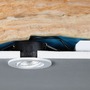 Zapuštěná - P 94944 LED vestavné svítidlo White Select Viona IP65 kruhové 85mm 25° 6W 230V 2700 - 4000K černá mat/bílá mat/matný chrom - PAULMANN - foto 7
