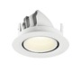 Kruhová - LA 1010072 NUMINOS® GIMBLE XS Stropní vestavné svítidlo, 4000 K, 20°, IP20, kulaté, bílé - BIG WHITE (SLV) - foto 7