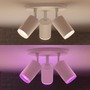 SmartHome Paul Neuhaus - PH 50633/31/P7 Hue Fugato Bluetooth SVÍTIDLO BODOVÉ 3xGU10 5,7W 350lm 2000-6500K, bílá - PHILIPS HUE (915005761501) - foto 7