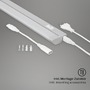 Přisazená - BRILO 2224-014 LED skříňkové svítidlo 54,5 cm 6W 800lm stříbrná - BRILO - foto 7