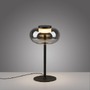Stolní lampy dekorační - LD 15470-18 Kolekce Schöner Wohnen stolní lampa SIA černá, kouřové sklo, šňůrový vypínač, 3000K - JUST LIGHT - foto 7