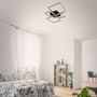 Hranatá - BRILO 3093-015 LED CCT rám 75 cm 38W 4000lm černá - BRILO - foto 7