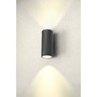 Nástěnná - LA 1003441 ENOLA ROUND UP/DOWN L Outdoor, nástěnné LED svítidlo, antracitové, CCT 3000/4000K - BIG WHITE (SLV) - foto 7