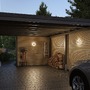 Nástěnná - P 94955 LED venkovní nástěnné svítidlo Aureva IP65 kruhové 220mm 2200 - 4000K 20,5W 230V antracit/bílá polykarbonát - PAULMANN - foto 7
