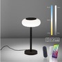 Stolní lampy dekorační - PN 4071-18 Q ETIENNE LED stolní lampa, Smart Home, černá, stmívatelná, kruhová ZigBee 2700-5000K - PAUL NEUHAUS - foto 7