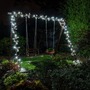 Venkovní řetězy - DLED SFNX0110 DecoLED LED světelný řetěz, 100m, ledově bílá s FLASH efektem, 1000 diod, bílý kabel SFNX0110 - foto 7