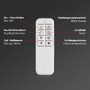 Hranatá - BRILO 3676-014 CCT LED stropní svítidlo, 116,5 cm 18 W, 2200 lm, černá - BRILO - foto 7