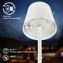 Stojací lampy - BRILO 1507016 Coloris RGBW LED stojanová bezdrátová lampa, stmívatelná, dotykový vypínač, bílá - BRILO - foto 7