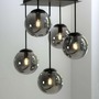 Vícečetná - LD 14602-18 Svítidlo stropní BIG WIDOW LED, černá, jednoduché, nadčasové, 5 ramenné - LEUCHTEN DIREKT / JUST LIGHT - foto 7