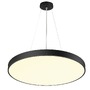 Kruhová - LA 1007308 MEDO® PRO 90 stropní nástavbové svítidlo, kulaté, 3000/4000K, 75W, DALI, Touch, 80°, UGR<19, černá - BIG WHITE (SLV) - foto 7