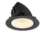 Kruhová - LA 1009889 NUMINOS® GIMBLE XL Stropní vestavné svítidlo, 3000 K, 55°, černá / bílá - BIG WHITE (SLV) - foto 7