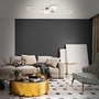 Hranatá - BRILO 3531-018 CCT LED stropní svítidlo, 120 cm,50 W, hliník-chrom - BRILO - foto 7